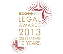 Scottish Legal Awards 2013